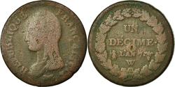 World Coins - Coin, France, Dupré, Centime, 1798, Paris, , Bronze, KM:646, Gadoury:187