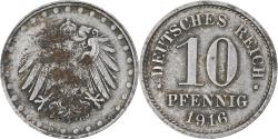 World Coins - Coin, GERMANY - EMPIRE, Wilhelm II, Pfennig, 1916, Karlsruhe, , Copper