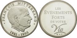 World Coins - France, Medal, Les Présidents de la République, François Mitterrand