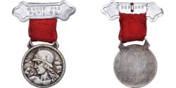 World Coins - France, Medal, Oeuvre des Pupilles des Sapeurs Pompiers Français, Silvered