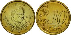 World Coins - VATICAN CITY, 10 Euro Cent, 2011, , Brass, KM:385