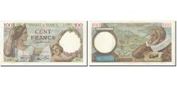 World Coins - Banknote, France, 100 Francs, 1940, 1940-08-08, AU(55-58), Fayette:26.35, KM:94