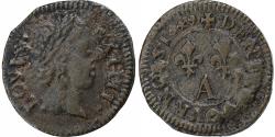 World Coins - France, Louis XIV, Denier Tournois, 1649, Paris, Copper, , Gadoury:70