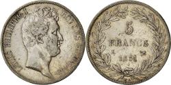 World Coins - Coin, France, Louis-Philippe, 5 Francs, 1831, Bordeaux, , Silver