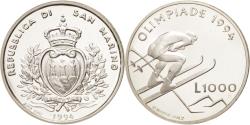 World Coins - Coin, San Marino, 1000 Lire, 1994, , Silver, KM:316