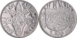 World Coins - Coin, VATICAN CITY, Paul VI, 100 Lire, 1975, , Stainless Steel, KM:130