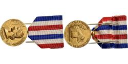 World Coins - France, Médaille d'honneur des chemins de fer, Railway, Medal, 1956
