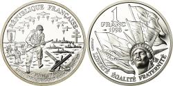 World Coins - Coin, France, Débarquement, Franc, 1993, Paris, BE, , Silver, KM:1014