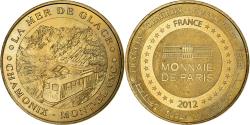 World Coins - France, Token, 74/ La Mer de Glace - Chamonix, 2012, Copper-nickel Aluminium