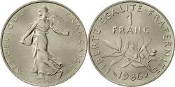 World Coins - Coin, France, Semeuse, Franc, 1986, Paris, , Nickel, KM:925.1