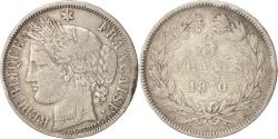 World Coins - Coin, France, Cérès, 5 Francs, 1870, Bordeaux, , Silver, KM:818.2