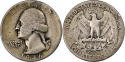 Us Coins - United States, Quarter, Washington Quarter, 1946, U.S. Mint, Silver,
