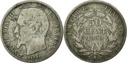 World Coins - Coin, France, Napoleon III, Napoléon III, 50 Centimes, 1859, Paris,