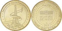 World Coins - France, Token, Paris - Flyview Paris, 2018, MDP, , Copper-nickel Aluminium