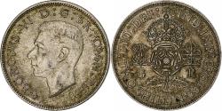 World Coins - Great Britain, George VI, Florin, Two Shillings, 1943, , Silver, KM:855