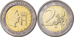 World Coins - Luxembourg, 2 Euro, Henri I Monogramme, 2004, Utrecht, Bi-Metallic,