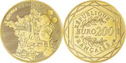 Ancient Coins - France, Monnaie de Paris, 200 Euro, Mickey & la France, 2018, Paris, BU