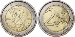 World Coins - Italy, 2 Euro, Arma dei Carabinieri, 2014, Rome, Bi-Metallic,