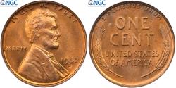 Us Coins - United States, Cent, Lincoln, 1937, San Francisco, Bronze, NGC, , KM:132