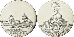 World Coins - France, Medal, Les Grands Transatlantiques, Impératrice Eugénie, C. Gondard