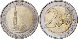 World Coins - Germany, 2 Euro, 2008, Stuttgart, Bi-Metallic,