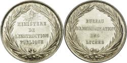 World Coins - France, Token, Education, Bureau d'Administration des Lycées, n.d., Silver