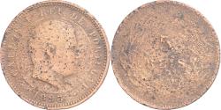 World Coins - Coin, Portugal, Carlos I, 5 Reis, 1893, , Copper