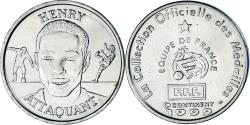 World Coins - France, Token, Football, Thierry Henry, Attaquant, Sport, 1999,