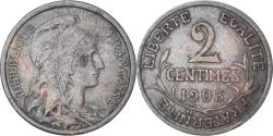 World Coins - Coin, France, Dupuis, 2 Centimes, 1903, Paris, , Bronze, KM:841