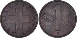 World Coins - Coin, Switzerland, Rappen, 1950, Bern, , Bronze, KM:46