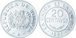 World Coins - Coin, Bolivia, 20 Centavos, 1991