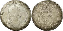 World Coins - Coin, France, Louis XV, 1/10 Écu Vertugadin, 12 Sols, 1/10 ECU, 1716, Paris