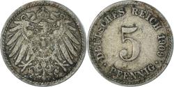 World Coins - Coin, Germany, 5 Pfennig, 1909