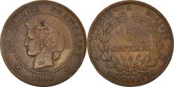 World Coins - Coin, France, Cérès, 5 Centimes, 1896, Paris, , Bronze, KM:821.1