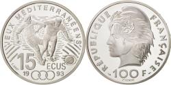 World Coins - Coin, France, 100 Francs-15 Ecus, 1993, , Silver, KM:1030