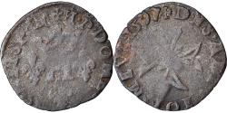 World Coins - Coin, France, DOMBES, Henri II de Montpensier, Liard, 1597, Trévoux,