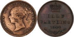 World Coins - United Kingdom, Victoria, 1/2 Farthing, 1844, London, Copper, , KM:738