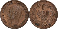 World Coins - Coin, Sweden, Oscar I, Ore, 1858, , Bronze, KM:687