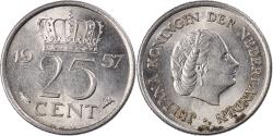 World Coins - Coin, Netherlands, 25 Cents, 1957