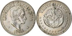 World Coins - Coin, Colombia, 20 Centavos, 1963, , Copper-nickel, KM:215.2