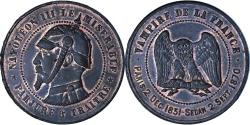 World Coins - Coin, France, Napoleon III, SATIRICAL COINS, 10 Centimes, 1870,