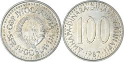 World Coins - Coin, Yugoslavia, 100 Dinara, 1987
