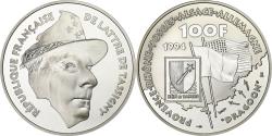 World Coins - France, 100 Francs, De Lattre de Tassigny, 1994, Paris, Silver,