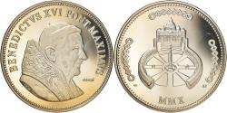 World Coins - Vatican, Medal, Le Pape Benoit XVI, Religions & beliefs, 2010, , Copper