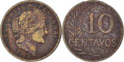 World Coins - Coin, Peru, 10 Centavos, 1955