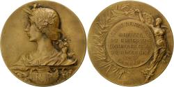 World Coins - France, Medal, Concours d'Agriculture de Rouen, Dimanche des Rameaux, Bronze