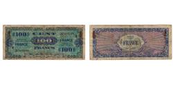 World Coins - France, 100 Francs, 1945 Verso France, 1945, SERIE 4, VF(20-25), Fayette:VF25.4