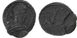Ancient Coins - Constantius II, Follis, 337-361, Double-strike, Bronze,