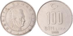 World Coins - Coin, Turkey, 100000 Lira, 100 Bin Lira, 2002