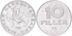 World Coins - Coin, Hungary, 10 Filler, 1981